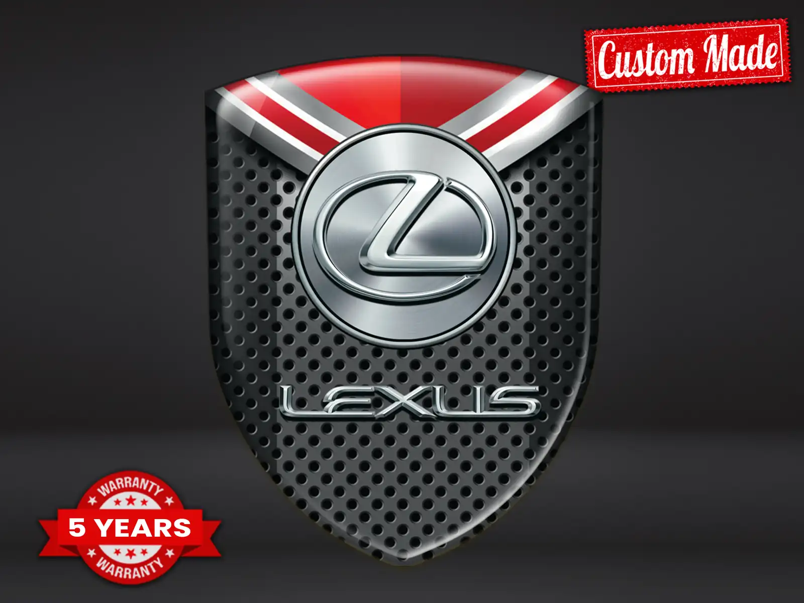 Lexus Logo Into Sticker Pro Max Lasting Stylish Design
